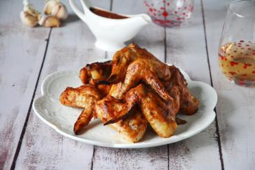 Oven-Baked Crispy Wings