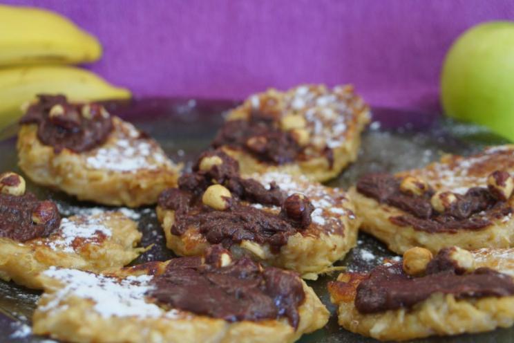 Holiday Apple-Banana Pancakes Holiday Apple-Banana Pancakes