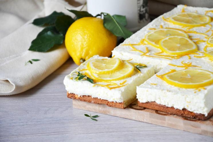 Lemon Curd Cake Without Gelatin