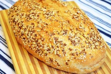 Seed-Crusted Grandma's Bread Recipe