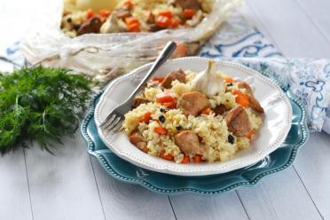 Oven-Baked Sleeve Pilaf