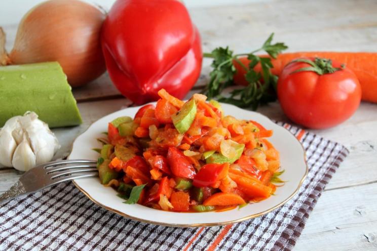 Easy Sautéed Zucchini, Carrots, and Peppers Easy Sautéed Zucchini, Carrots, and Peppers