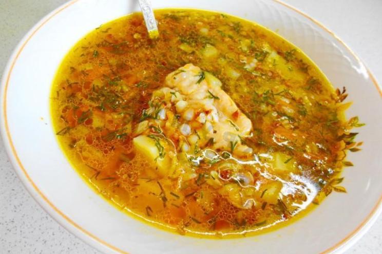 Slow Cooker Buckwheat Chicken Soup