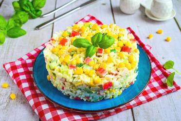 Easy Crab and Cucumber Salad