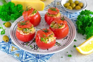 Oven-Baked Foil-Wrapped Tomatoes