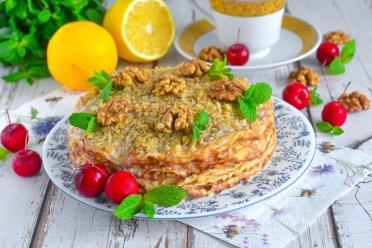 Classic Roman Pancake Pie