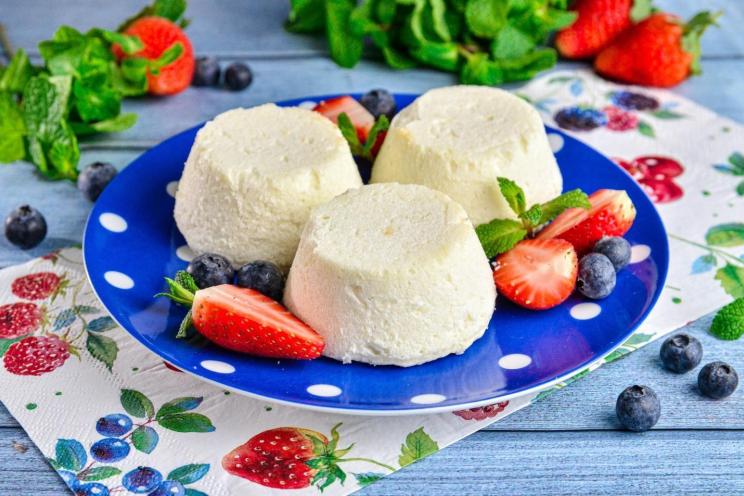 Healthy Airy Cottage Cheese Pudding