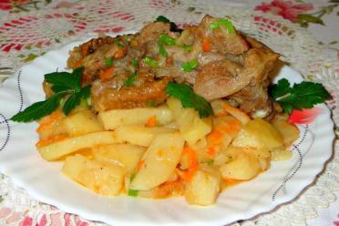 Duck and Potato Stew