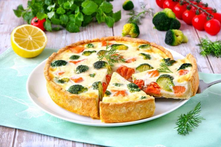 Salmon and Broccoli Quiche: A Delightful Anytime Treat