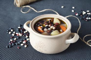 Hearty Vegan Potato and Bean Soup