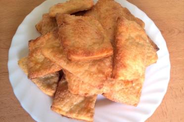 Golden Brown Sugar Puff Pastry Cookies