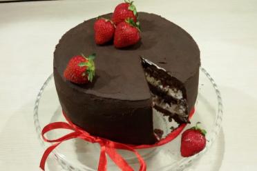 Vanilla Curd Sponge Cake Delight