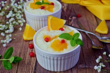 Pumpkin Rice Porridge with Milk