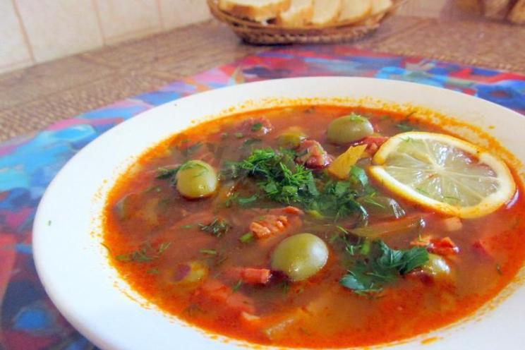 Slow Cooker Mixed Meat Solyanka