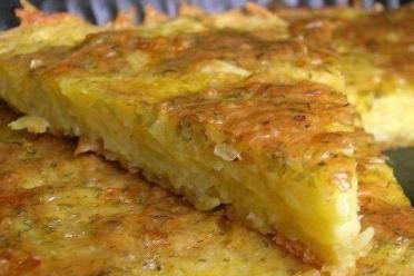 Cheesy Garlic Potato Khachapuri