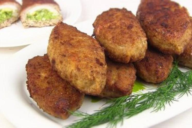 Herb-Infused Chicken and Egg Cutlets