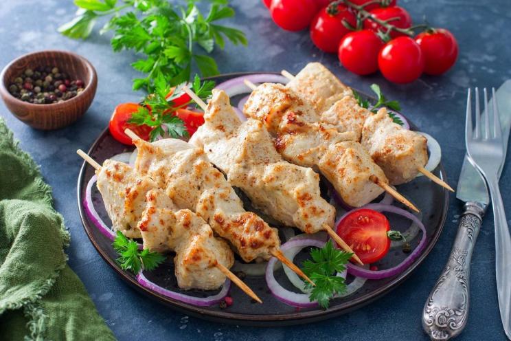Oven-Baked Chicken Skewers for a Festive Feast