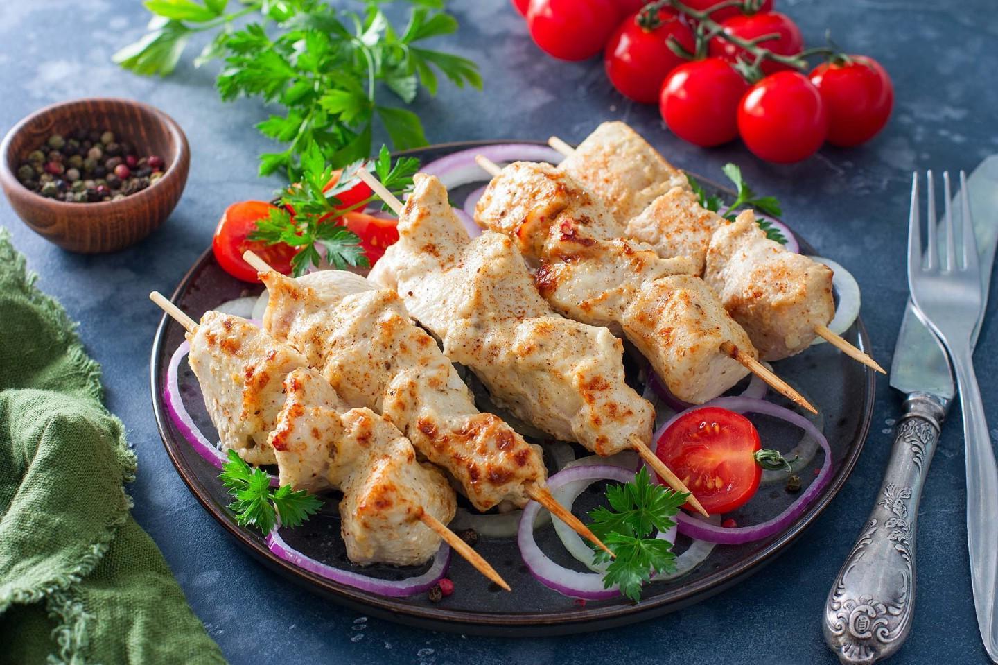 Oven-Baked Chicken Skewers for a Festive Feast