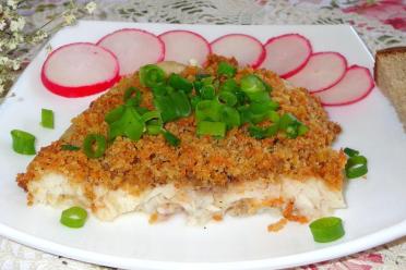 Oven-Baked Sole with Crispy Breadcrumb Crust