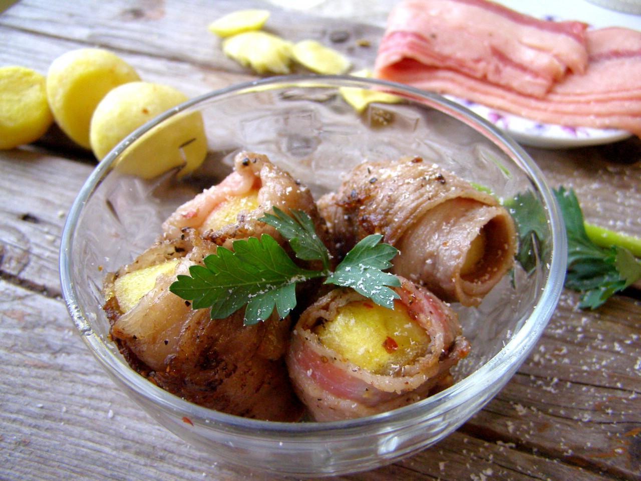 Bacon-Wrapped Potatoes