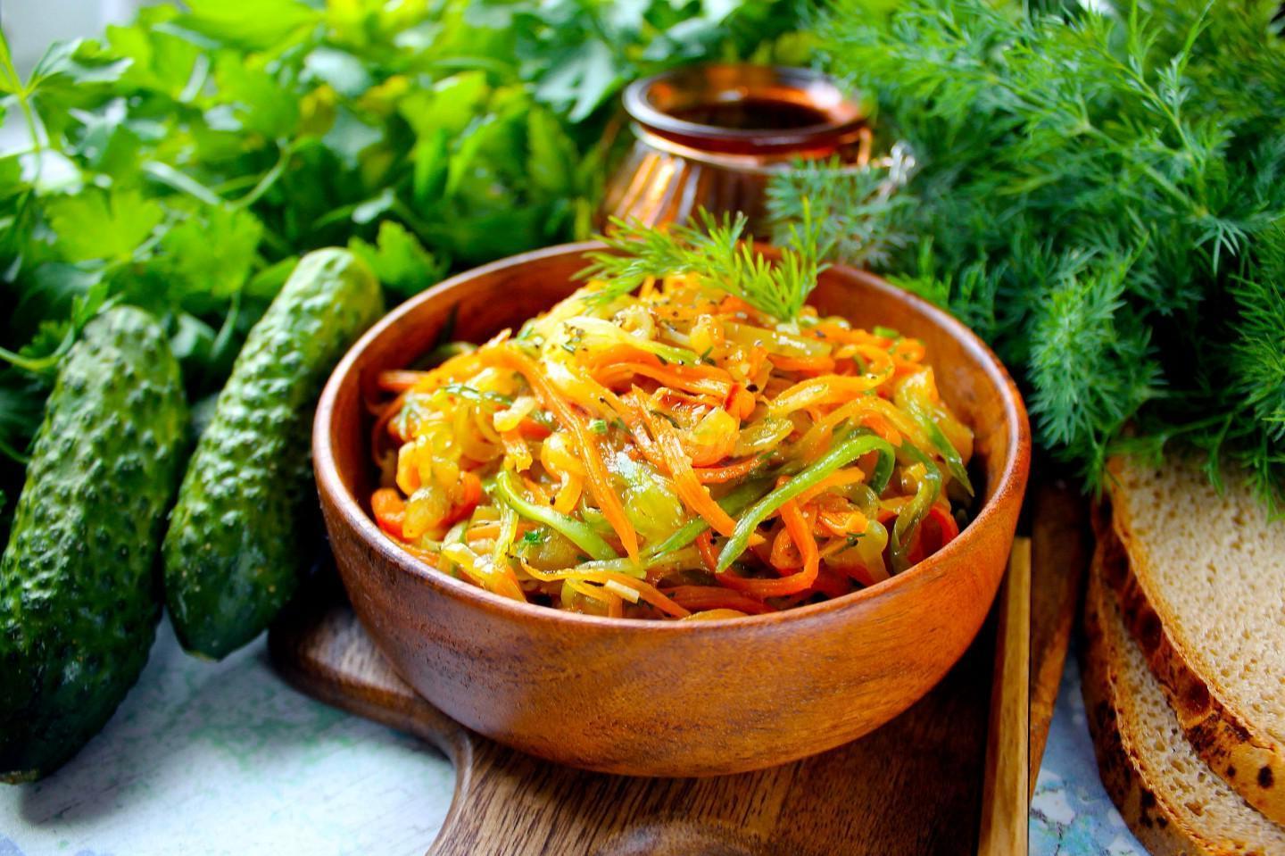 Fried Cucumber Salad Delight