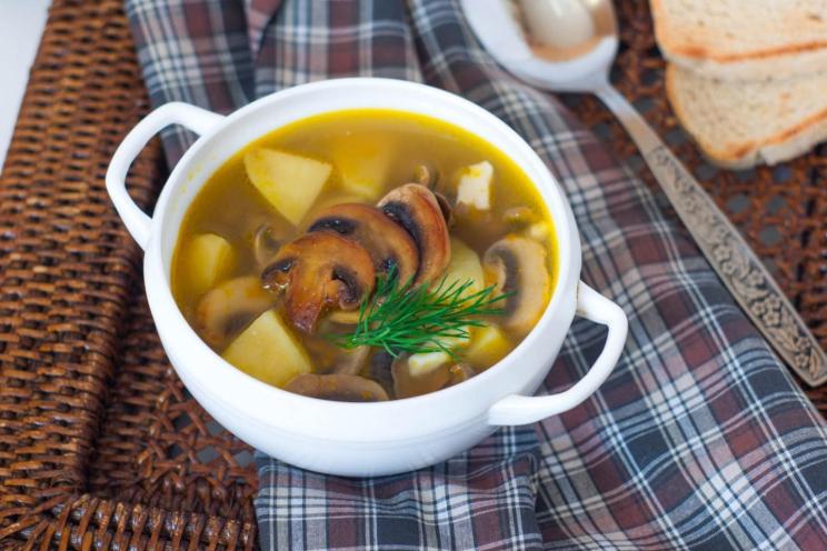 Creamy Cheesy Champignon Soup