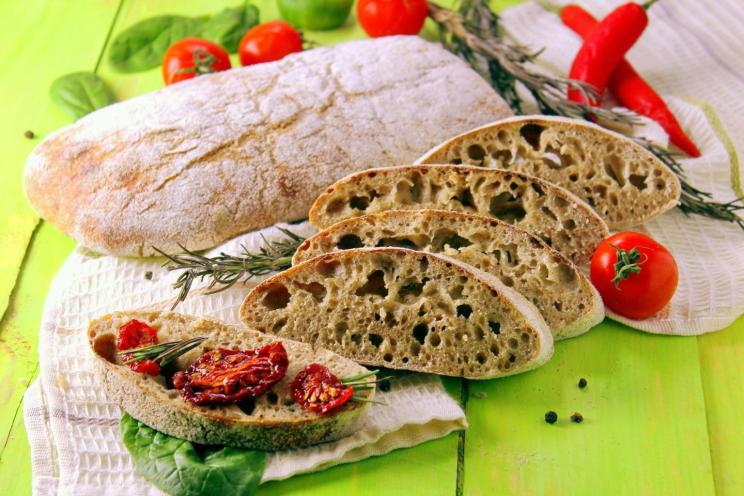 Homemade No-Yeast Ciabatta: Crispy Crust, Airy Crumb Homemade No-Yeast Ciabatta: Crispy Crust, Airy Crumb