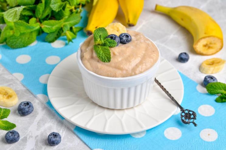 Creamy Banana Puree Dessert