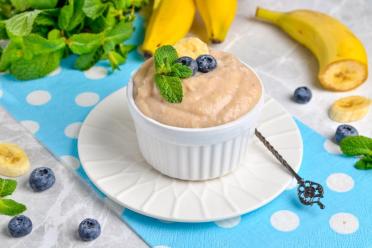 Creamy Banana Puree Dessert