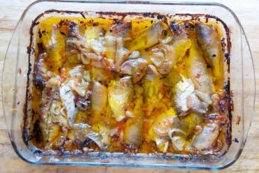 Easy Oven-Baked River Fish Sprats