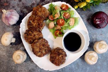 Juicy Homemade Meat Patties