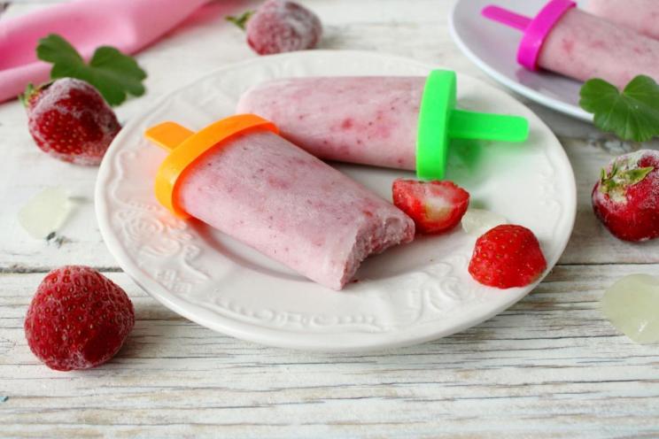Strawberry Milk Ice Cream Delight