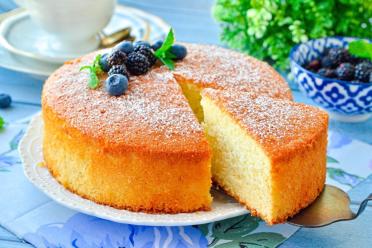 Creamy Milk Sponge Cake