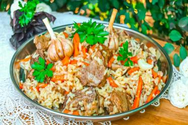 Fire-Cooked Beef Pilaf