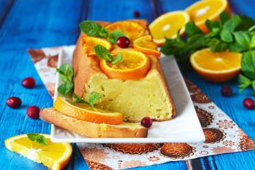 Orange Citrus Delight Cake