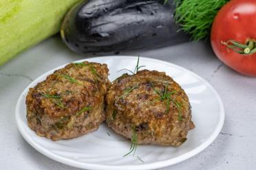 Savory Turkey-Style Meatballs with Eggplant and Zucchini
