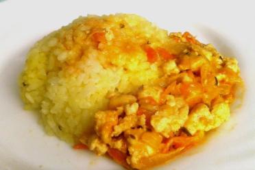 Spicy Chicken and Rice Skillet