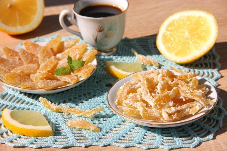 Homemade Candied Lemon Peel: A Nutritious Treat
