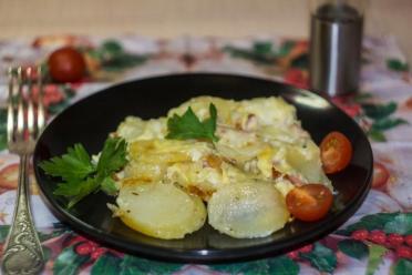 Smoky Oven-Baked Chicken and Potatoes