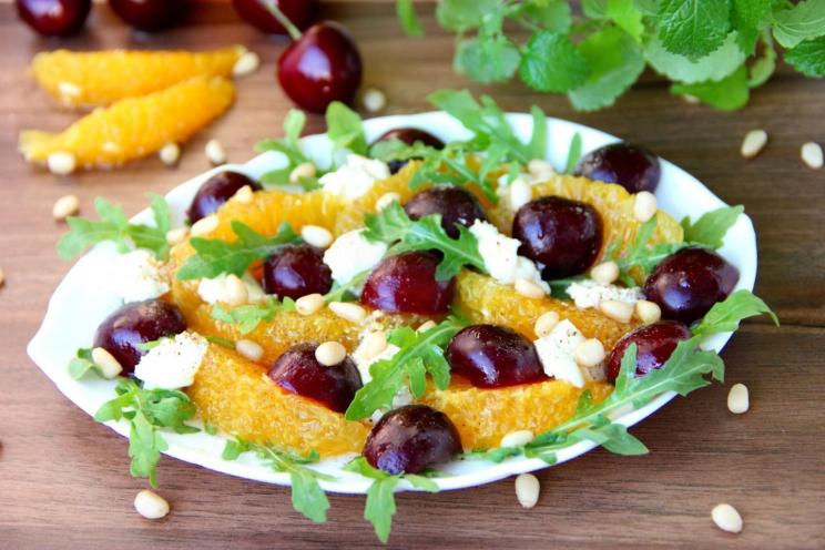Irresistible Fruit Salad with Creamy Soft Cheese