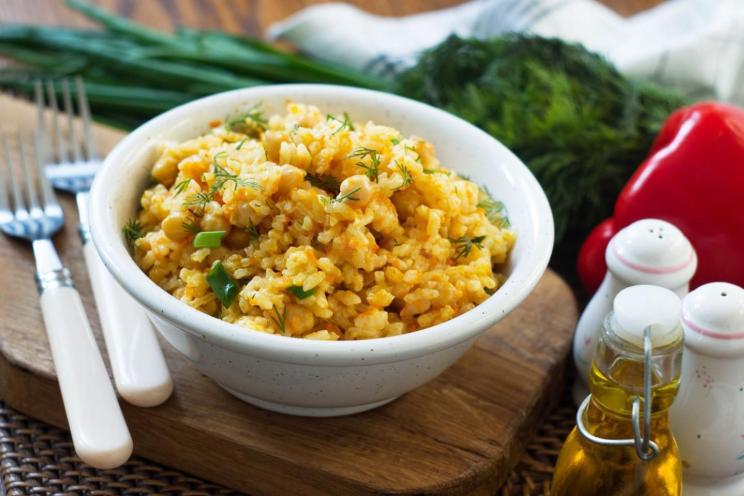 Chickpea Vegetarian Pilaf: A Nutritious Meat Alternative Chickpea Vegetarian Pilaf: A Nutritious Meat Alternative