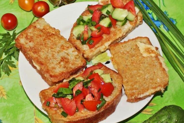 Quick and Tasty Fried Milk and Egg Bread