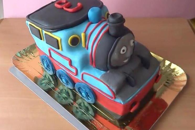 Thomas the Tank Engine Party Cake