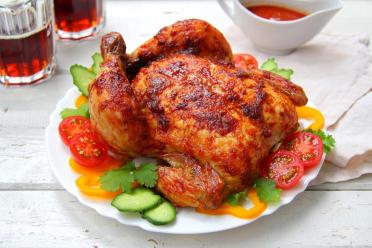Garlic Mayo Oven-Baked Chicken