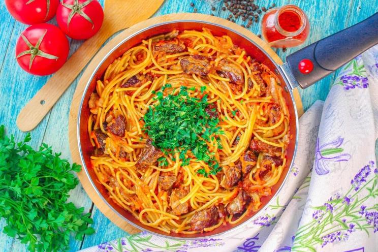 Easy One-Pan Vermicelli with Meat Easy One-Pan Vermicelli with Meat