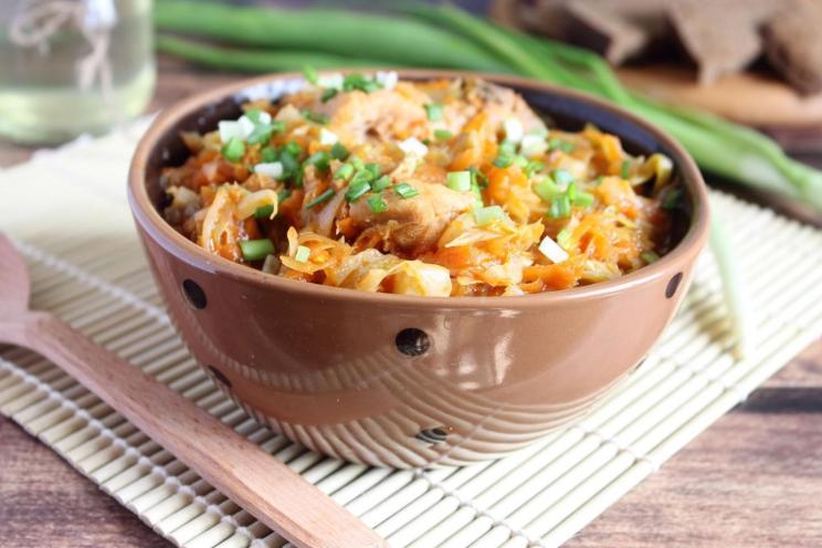 Slow Cooker Chicken and Cabbage Stew Slow Cooker Chicken and Cabbage Stew