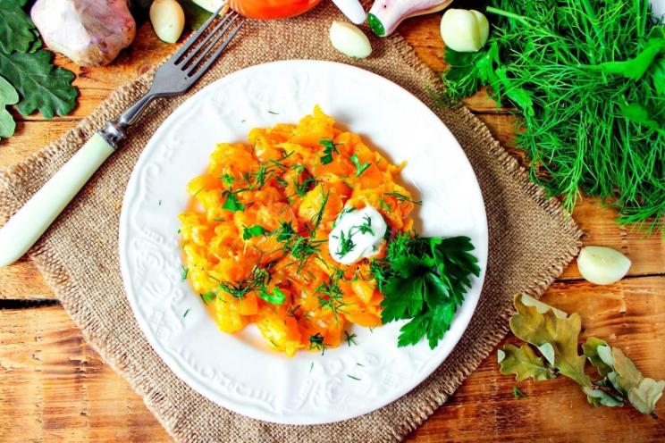 Garlic Fried Pumpkin