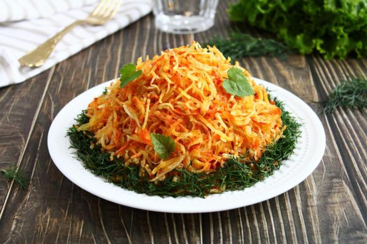 Chicken & Potato Anthill Salad