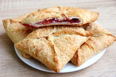 Quick Cherry Puff Pastries