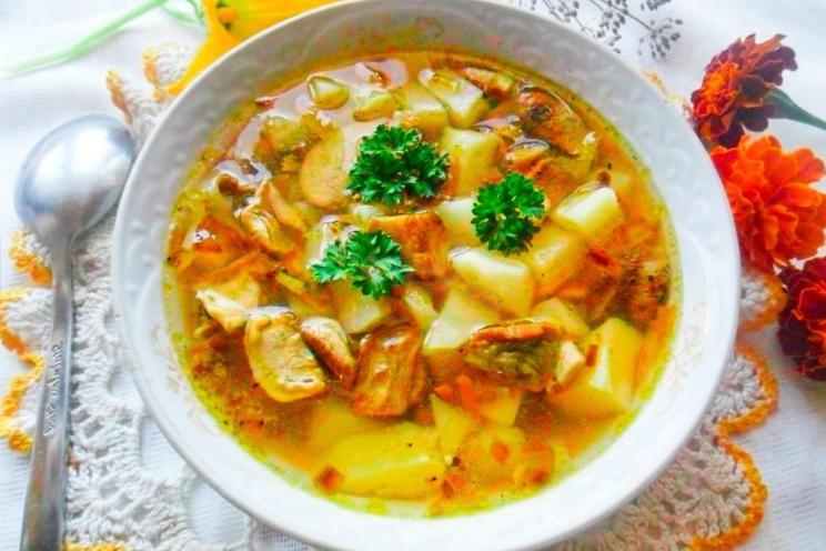 Hearty Frozen Porcini Mushroom Soup for Cold Days